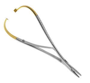 Portaagujas TC Matthieu, mandíbula delicada dentada, instrumentos quirúrgicos de acero inoxidable de alta calidad - Product Image 4