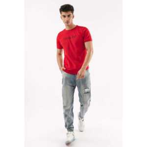 T-shirt à manches courtes pour homme Rouge - Product Image 1