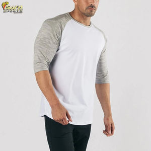 <b>Men's</b> Summer Slim Fit Henry Neck Fashion Design T-<b>Shirts</b> Customized Solid Top Short Sleeves Anti-Wrinkle Feature Horn Button - Product Image 6