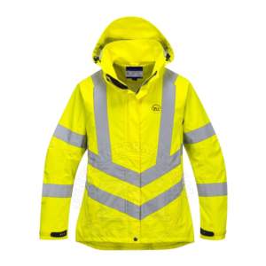 LX Waterproof ANSI Class 1 EN ISO 20471 Class 2 Cotton Fleece Industrial Safety Jackets Reflective Strips <b>LED</b> Flash Assault Suit - Product Image 1