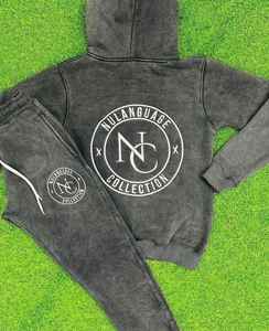 Venta al por mayor Unisex 100% Algodón Chándal Diseño Único Bordado Impreso Sublimación Desgastado Logo Alto Nivel Barato Jogger Conjuntos - Product Image 4