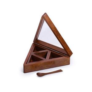 Boîte à épices de stockage de cuisine avec la plus haute qualité boîte à épices Masala en bois de taille et de forme personnalisées à des prix bon marché - Product Image 5