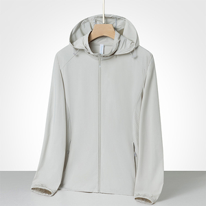 Veste d'extérieur pour homme en spandex, protection solaire UPF 50+, séchage rapide, impression sérigraphique, vêtements de pêche, vente en gros personnalisée, manches longues - Product Image 2