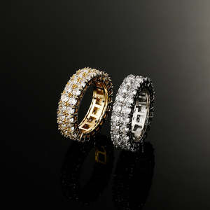 Bague solitaire en argent sterling 925 certifiée IGI, diamant moissanite VVS, bagues fines, design personnalisé, bijoux fins pour les fêtes des femmes - Product Image 5