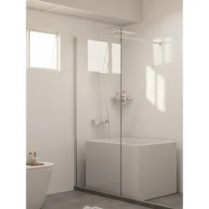 Tempered Glass <b>Shower</b> Screen (Clear) - Product Image 3