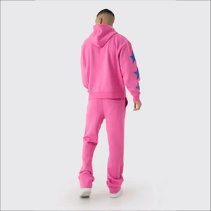 Custom Logo Men Tracksuit Men Set Coat <b>Hoodies</b> Pants Oversized <b>Hoodie</b> Fit Joggers Suits - Product Image 6