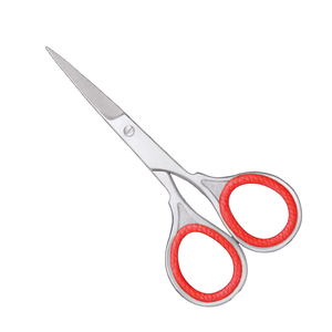 Ciseaux à ongles en acier inoxydable allemand à tranchant Lame droite Finition sable Ciseaux à ongles à cuticules pour la beauté - Product Image 1