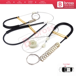 ชุดซ่อมมอเตอร์กระจกหน้าต่างด้านขวา รุ่น BWR5173 สำหรับรถยนต์ EOS 1F7 1F8 ปี 2006-2015 แบบ 2 ประตู คูเป้ เปิดประทุน CC 1Q0837462 - Product Image 3