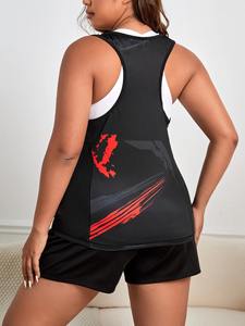 Vêtements de sport femmes débardeur à la mode respirant tricoté décontracté sans manches chemise en gros débardeurs personnalisés - Product Image 3