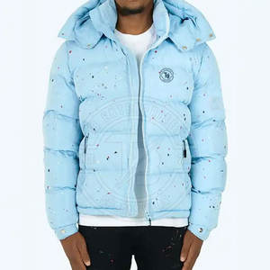 2024 Plus Size Confortable Men's Puffer Jacket Hooded Made in Pakistan à vendre - Product Image 1