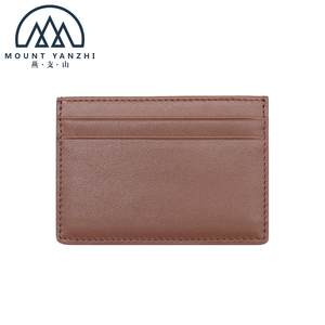 ซองใส่บัตรสำหรับผู้ชายผู้หญิงที่ใส่บัตรที่ใส่บัตรหรูหราออกแบบได้เองพร้อมการป้องกัน RFID - Product Image 1