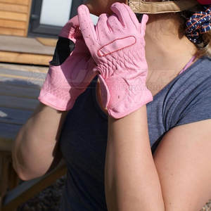 Guantes ligeros para montar a caballo Guantes para montar a caballo hechos a medida Guantes para montar a caballo con logotipo personalizado - Product Image 4