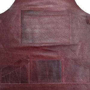 Professional Manufacturer Men Women Kitchen Use <b>Leather</b> <b>Aprons</b> Lightweight Breathable Easy to Clean <b>Leather</b> <b>Aprons</b> - Product Image 5