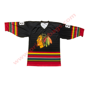 Sublimación personalizada Jersey de hockey sobre hielo con nombre y números Uniforme de equipo de hockey para hombres - Product Image 6