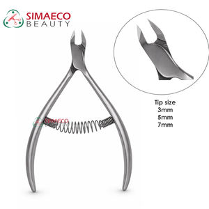 Cortauñas Curvo de Acero Inoxidable SIMAECO, Cortauñas Afilado de 3 mm/5 mm/7 mm para el Cuidado de las Uñas de los Dedos - Product Image 6