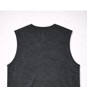 Débardeur unisexe en coton doux, décontracté, sans manches, tissu respirant, pour l'été, le quotidien, la salle de sport, l'entraînement, le fitness, tendance - Product Image 5