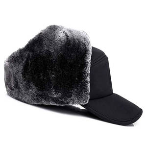 Bonnets en cuir véritable de haute qualité en gros taille personnalisée motif imprimé meilleurs accessoires d'hiver personnalisés - Product Image 2