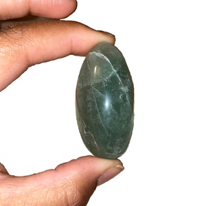 Piedra de Palma de fluorita verde, piedra natural curativa, piedra preciosa, palmera tallada, ágata de cuarzo, piedras de Palma de cristal, mayorista - Product Image 5