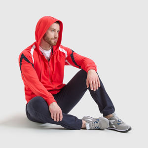 Conjunto de jogging de lana de alta calidad para hombre, chándal deportivo de invierno con cremallera elegante, transpirable y cómodo - Product Image 4