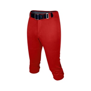 Pantalones de softball deportivos con cremallera para mujer Pantalones de softball para mujer con parte inferior elástica con paneles de malla para máxima comodidad - Product Image 1