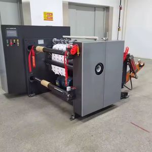 Rebobinadora de rollo de papel Jumbo Delta 300 M/Min con motor central y componente PLC - Product Image 1