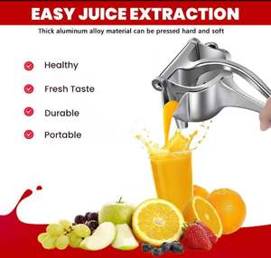 Wholesale Sale Heavy Duty Aluminum Lemon <b>Juicer</b> Custom Logo Single Squeeze Manual Design with Specialty Tool Features - Product Image 6