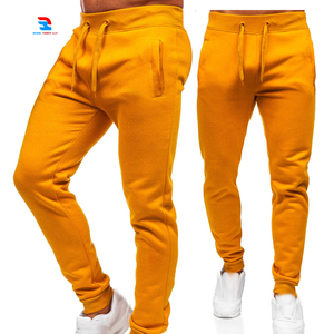 Pantalones de chándal personalizados para hombre, pantalones de chándal con bolsillo y cintura alta con cordón, patrón apilado de tela de algodón, estilo Hip Hop - Product Image 4