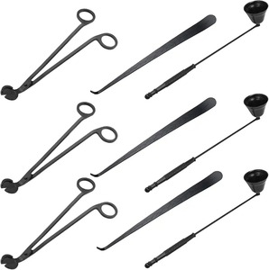 Ensemble d'extincteur de bougie de luxe coupe-mèche de bougie extincteur Kit d'accessoires de conception moderne pour l'intérieur de la maison - Product Image 5