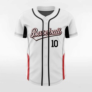 Camiseta de Béisbol de Entrenamiento Unisex Personalizable, Alto Rendimiento, Nuevo Estilo, Sublimación, Talla Grande, Buena Calidad, Impresa 100% - Product Image 1