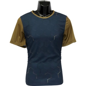 Camisetas sublimadas de poliéster 100% con material de algodón con estampado personalizado a cuadros - Product Image 1