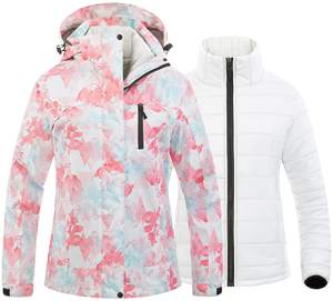 Nouveauté, veste matelassée pour femmes, hiver, chaude, unie, teinte unie, imperméable, coupe-vent, nylon, toile, personnalisable, vente en gros - Product Image 6