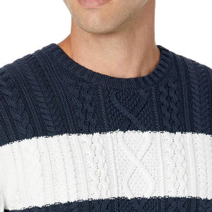 Suéter de punto de manga larga para hombre al por mayor, cárdigan con parte delantera abierta, abrigo holgado con botones, suéter navideño de invierno - Product Image 4