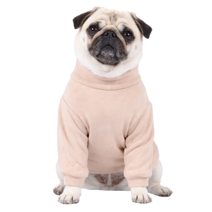 Nude <b>Dog</b> <b>T</b> <b>Shirt</b> Snuggle Style Soft Cotton Pet Tee Lightweight Comfortable Neutral Color <b>Dog</b> Wear Cozy Apparel Pet - Product Image 3