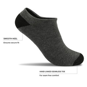 Chaussettes de sport décontractées à compression haute performance avec logo personnalisé OEM, en Spandex/Nylon, antidérapantes et antibactériennes, pour la course à pied, promotionnelles - Product Image 5