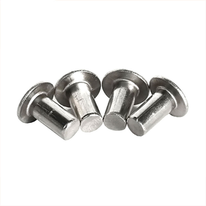 Remache de cabeza de armadura de aluminio y acero personalizado, económico, sólido, de agarre múltiple, de metal, de fábrica - Product Image 1