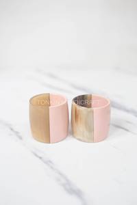 Ronds de serviette, ronds de serviette en rotin, ronds de serviette en osier, décor de table - Product Image 6