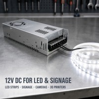 500W Schaltnetzteil 12V 41,7A S-500-12 AC 110-240V LED-Streifen-Transformator Industrielles Netzteil mit Wärmeregulierung