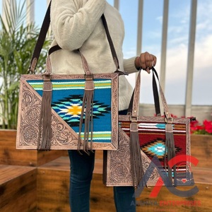 Nueva manta de sillín de cuero mecanizada a mano, bolso de mano de gran tamaño para mujer, bolsos de hombro ocultos de cuero genuino de alta calidad - Product Image 1