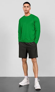 Chemise de protection solaire personnalisée pour homme 2026 à manches courtes, séchage rapide, respirante et rafraîchissante, UPF 50+, anti-UV, pour camping, randonnée et pêche - Product Image 2