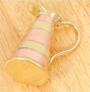 Handcrafted copper brass <b>mug</b> elegant for drinking cocktail soft drink at home kitchen tabletop decorative restaurant wholesale - Product Image 2