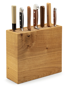 Porte-cuillère en bois pour organisateur de cuisine à la maison avec couteaux et accessoires de cuisine de qualité supérieure polis et faits à la main - Product Image 6