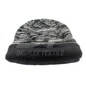Super Quality 100% Wool Wholesale Jacquard inter <b>Beanie</b> <b>Hat</b> Custom Printed Logo <b>Beanies</b> <b>Hat</b> For <b>Men</b> - Product Image 3