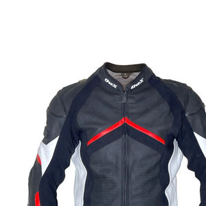 Traje de carreras de motos con logotipo personalizado de alta calidad Chaqueta de cuero de una pieza cómoda y transpirable Diseño a prueba de viento - Product Image 6