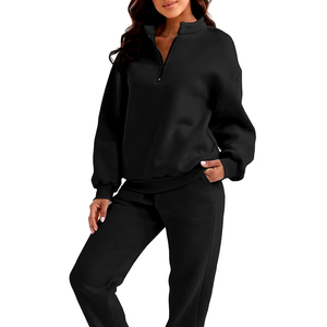 ชุดจ็อกเกอร์เทคฟลีซ MAN SIGNATURE ดีไซน์เนอร์ ผ้าฝ้าย 100% สำหรับทุกเพศทุกวัย ชุดวอร์มฤดูหนาว OEM กระเป๋าคาร์โก้แบบมีกัสเซ็ต - Product Image 1