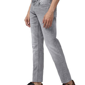 Precio bajo Hombres Pantalones vaqueros con estilo Hombre Streetwear Ajuste Casual Jeans rectos Venta al por mayor Moda Transpirable Hombres Jeans - Product Image 2