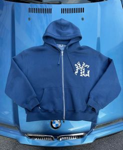 Áo hoodie cotton nặng cho nam Áo nỉ in đồ họa quá khổ cổ điển thời trang dạo phố phong cách ngoại cỡ nặng hơn Áo nỉ trung bình - Product Image 6