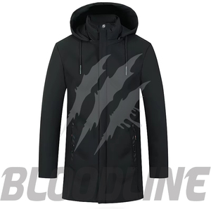 BLOODLINE INTERNATIONAL Men's Color Blocking <b>Waterproof</b> Breathable Windproof Eco-Friendly Quick Dry <b>Thin</b> Puffer <b>Jacket</b> Zipper - Product Image 1