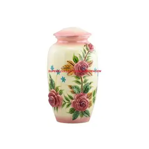 Pink Floral Hand Painted Crafts Kunst handwerk Großhandel und Lieferanten