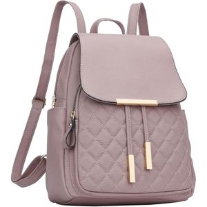 Mochila de Cuero Genuino Acolchada de Lujo para Mujer, Estilo Americano, para Viajes, Trabajo, Escuela y Uso Diario - Product Image 3