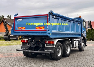Camion benne d'occasion Mercedes-Benz Axor 2840 6x4 Diesel 2013, capacité 40T, pour transport de boues de construction urbaine - Product Image 4